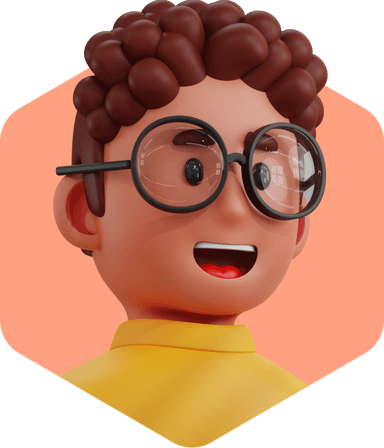 Homme portant des lunettes